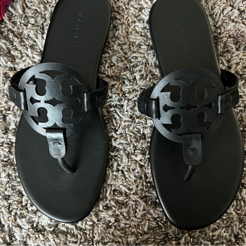 Tory Burch Black Sandals for Women